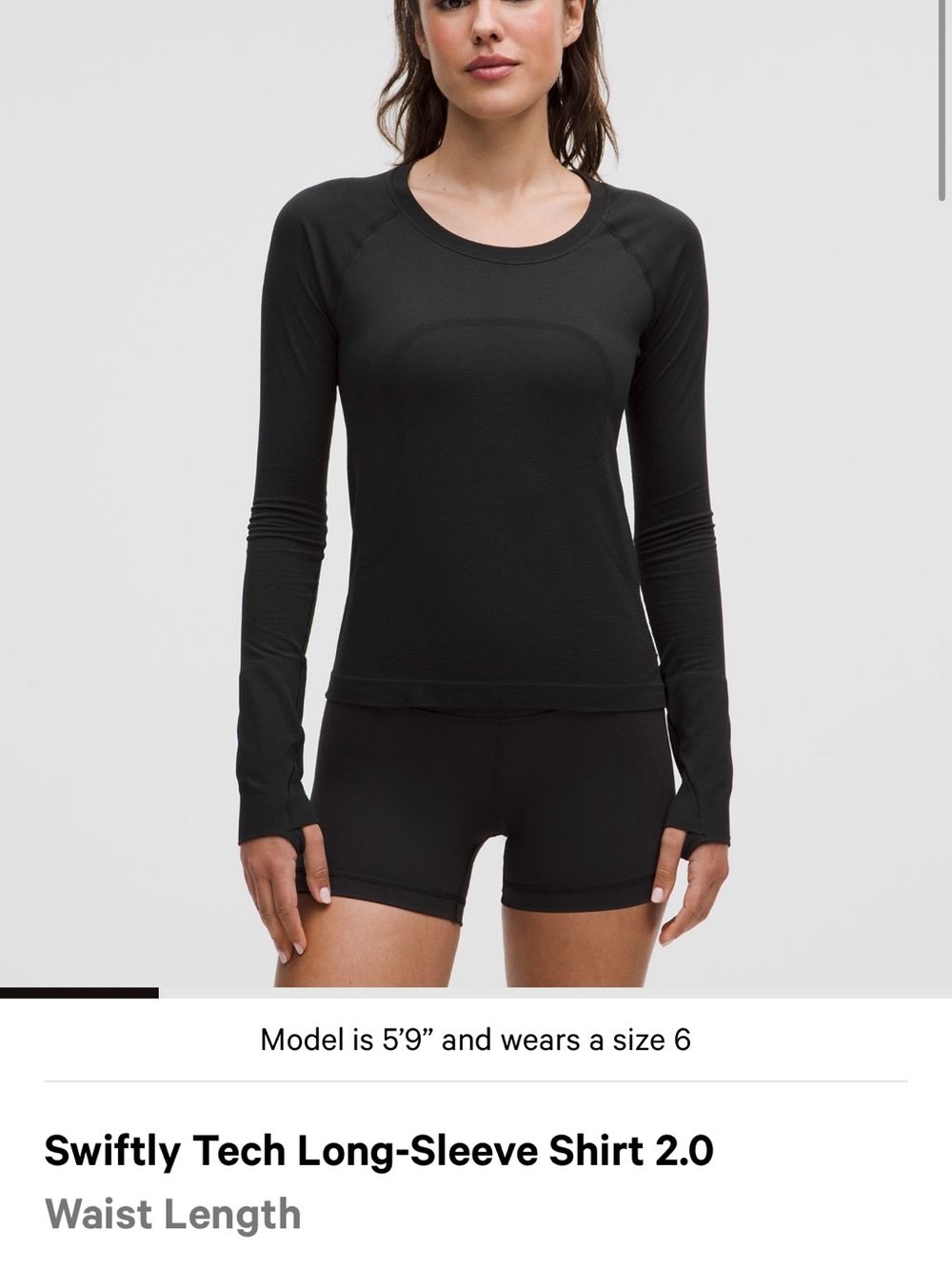 Lululemon Swiftly Long Sleeve